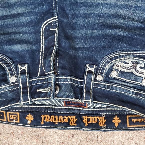 Rock Rival Celinda mid rise boot jeans - Picture 2 of 12